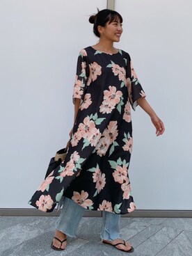 🍊さん（レディース・157cm）の夏コーディネート