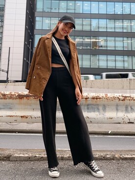 🍊さん（レディース・157cm）の秋コーディネート