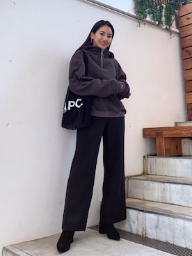 🍊さん（レディース・157cm）の冬コーディネート