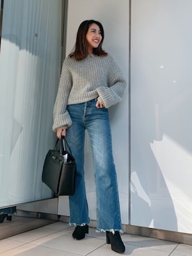 🍊さん（レディース・157cm）の冬コーディネート