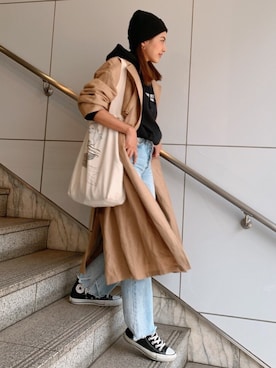 🍊さん(レディース・157cm)の春コーディネート