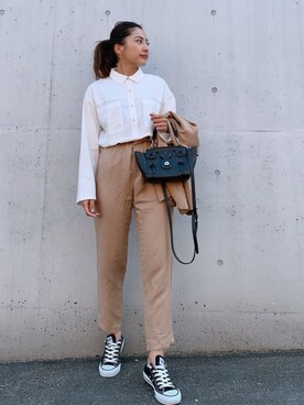 🍊さん（レディース・157cm）の春コーディネート