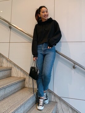 🍊さん（レディース・157cm）の春コーディネート