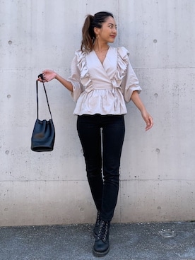 🍊さん(レディース・157cm)の春コーディネート