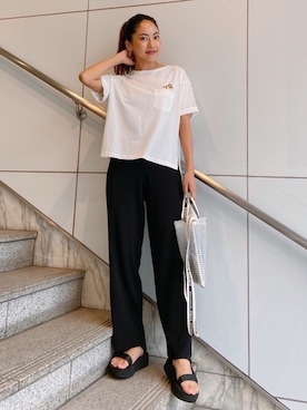 🍊さん（レディース・157cm）の夏コーディネート