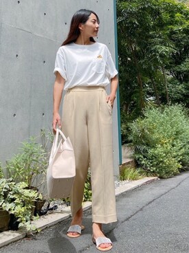 🍊さん（レディース・157cm）の夏コーディネート