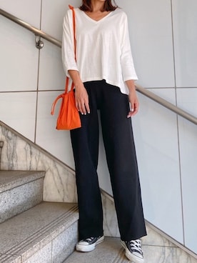 🍊さん（レディース・157cm）の秋コーディネート