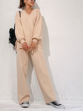 🍊さん（レディース・157cm）の冬コーディネート