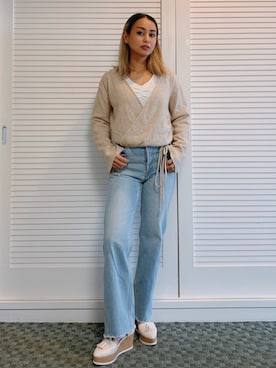 🍊さん（レディース・154cm）の冬コーディネート