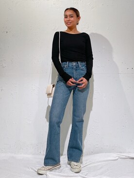 🍊さん（レディース・154cm）の春コーディネート