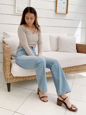 🍊さん(レディース・154cm)の春コーディネート