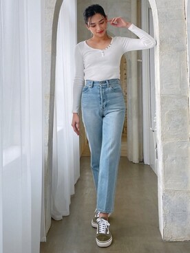 🍊さん(レディース・160cm)の春コーディネート