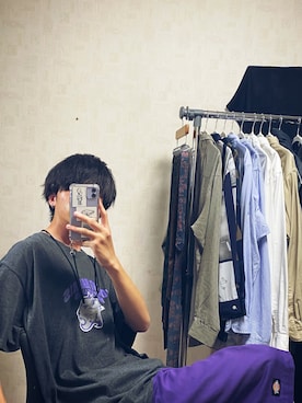 「SPINNS（スピンズ）のアイテム（PC・スマホグッズ/家電）」を使った、fuji   相互さん（メンズ・178cm）の夏コーディネート