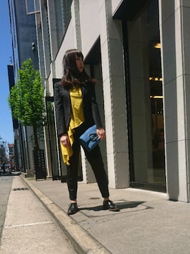 「M/M ATTACHMENT（エムエムアタッチメント）のアイテム」を使った、Yasukoさん（レディース・161cm）の春コーディネート
