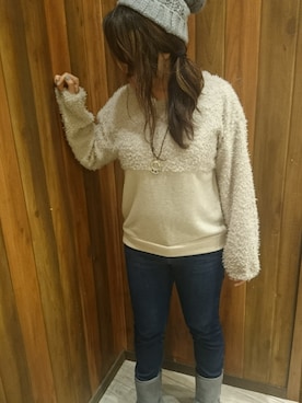 浜北あすかさん（レディース・158cm）の秋コーディネート