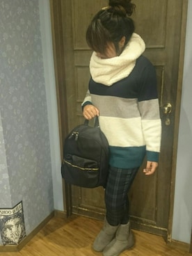 浜北あすかさん（レディース・158cm）の秋コーディネート