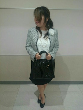 浜北あすかさん（レディース・158cm）の冬コーディネート