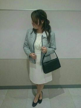 浜北あすかさん（レディース・158cm）の冬コーディネート