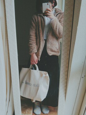 「アイテム（ピアス（両耳用））」を使った、りおさん（レディース・155cm・20代）の秋コーディネート
