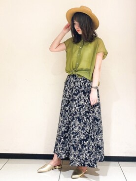 りさん（レディース・161cm）の夏コーディネート