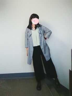 「出勤コーデ」｜「アイテム（その他シューズ）」を使った、kaorudono77777さん（レディース・161cm）の春コーディネート