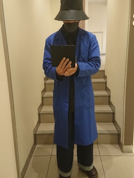 「CDG（シーディージー）のアイテム（その他アウター）」を使った、たっくんさん（メンズ・176cm）の春コーディネート