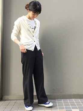 「ミッキー」｜eripoyoさん（レディース・163cm）の秋コーディネート