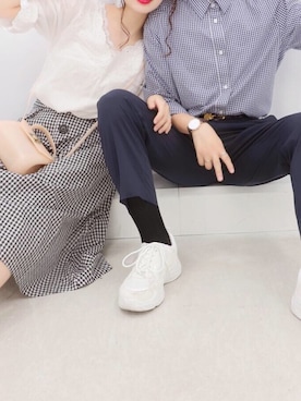 「31 Sons de mode（トランテアン　ソン　ドゥ　モード）のアイテム」を使った、たぁくんさん（メンズ・165cm）の春コーディネート