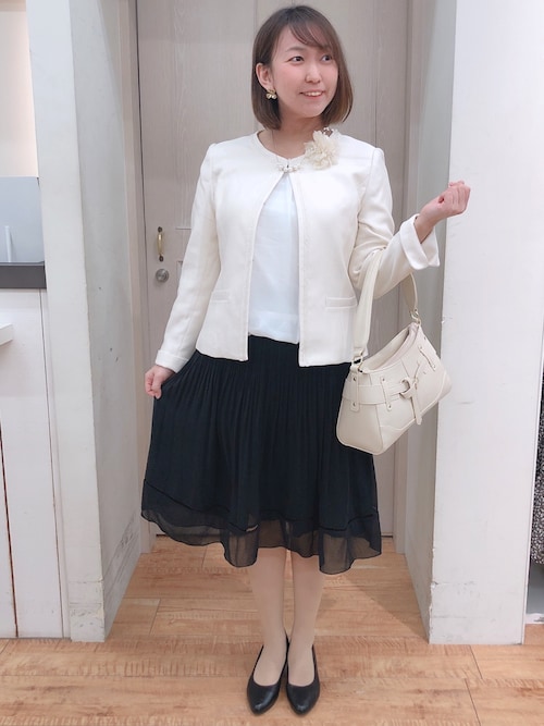 セール】【S-5L/洗える】らくドビーノーカラージャケット（ノーカラー