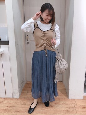 とろろさん（レディース・153cm）の春コーディネート