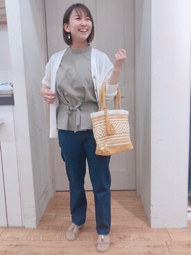 とろろさん（レディース・153cm）の春コーディネート