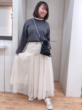 とろろさん（レディース・153cm）の春コーディネート