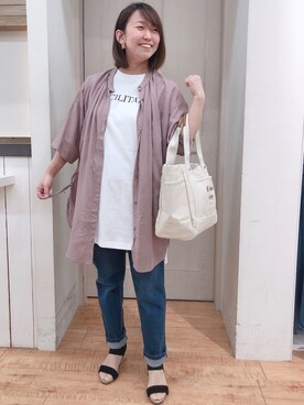 とろろさん（レディース・153cm）の春コーディネート