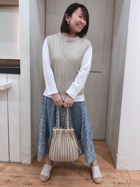 とろろさん（レディース・153cm）の春コーディネート