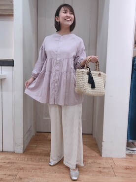 とろろさん（レディース・153cm）の夏コーディネート