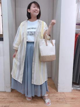 とろろさん（レディース・153cm）の夏コーディネート