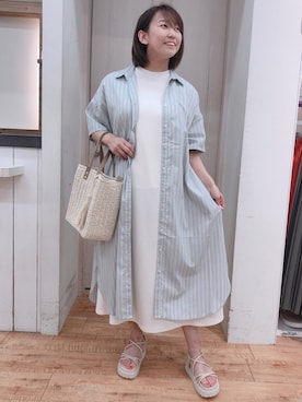 とろろさん(レディース・153cm)の夏コーディネート