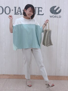 とろろさん(レディース・153cm)の夏コーディネート
