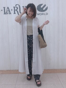 とろろさん（レディース・153cm）の夏コーディネート