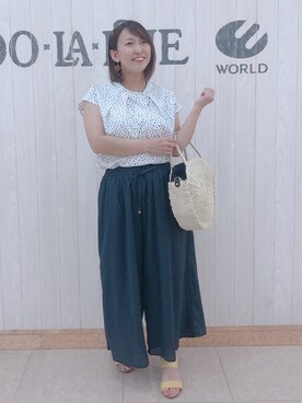 とろろさん（レディース・153cm）の夏コーディネート