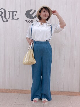 とろろさん（レディース・153cm）の夏コーディネート