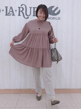 とろろさん（レディース・153cm）の秋コーディネート