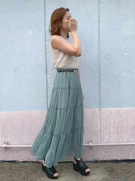 みさっきーさん（レディース・154cm）の春コーディネート