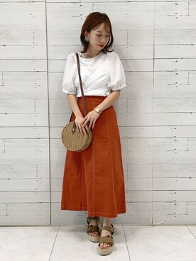 みさっきーさん（レディース・154cm）の夏コーディネート