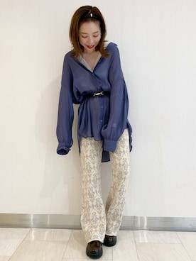 みさっきーさん（レディース・154cm）の秋コーディネート