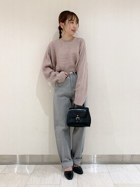 「ラブアンドピース2020」｜「アイテム（パンプス）」を使った、みさっきーさん（レディース・154cm）の秋コーディネート