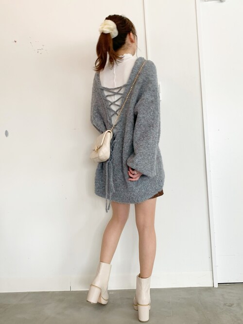 みさっきー Heather アトレ川崎 Heatherのニット セーターを使ったコーディネート Wear