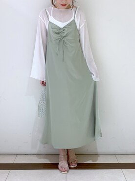 みさっきーさん（レディース・154cm）の春コーディネート