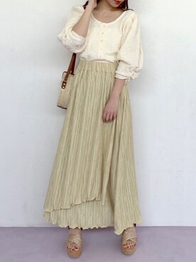 みさっきーさん（レディース・154cm）の春コーディネート