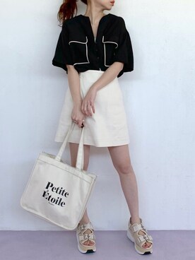 みさっきーさん（レディース・154cm）の春コーディネート